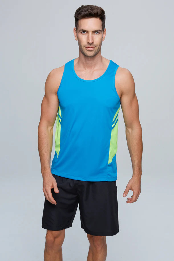 Aussie Pacific | Tasman Mens Singlets | 1111