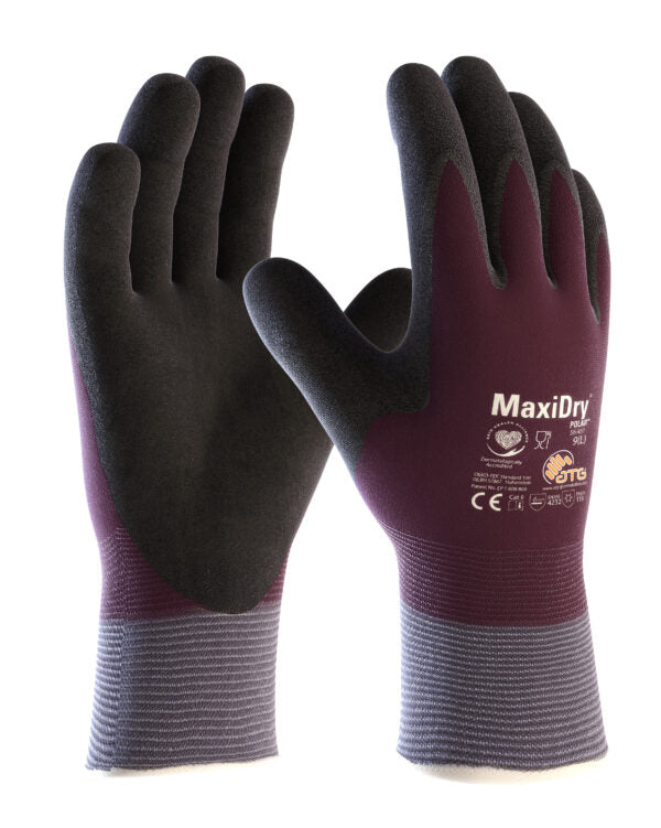 MaxiDry Zero Thermal Gloves 56451 | Pack of 12