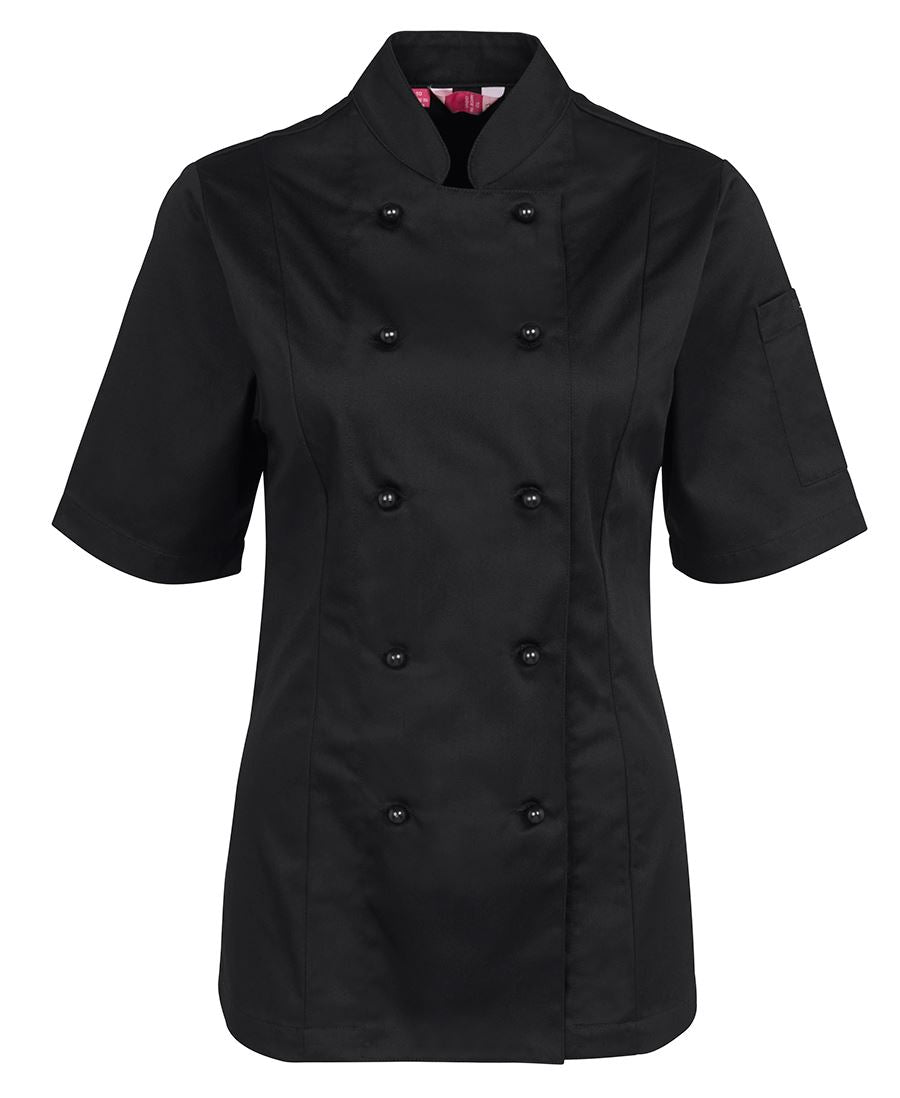 JB's Wear Ladies S/S Chef's Jacket 5CJ21