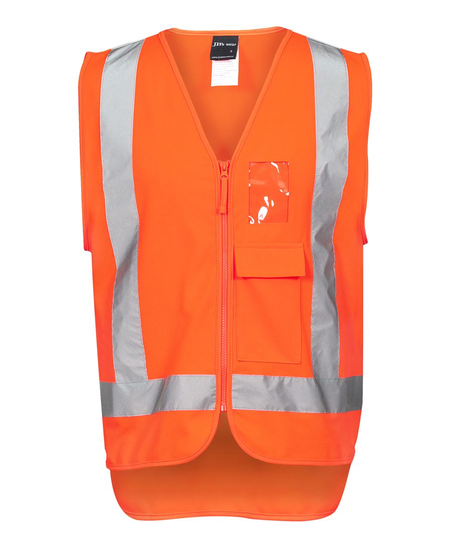 JBs Wear | Hi Vis Zip (D+N) TTMC-W Vest | 6DNDT