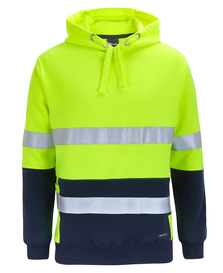 JB's Wear Hi Vis D+N 330G Pullover Hoodie 6DPJ