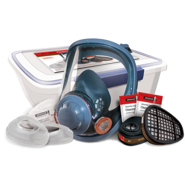 Armour Full Face Mask & Organic Vapour Cartridge Kit (A1) | RRFM71CKIT