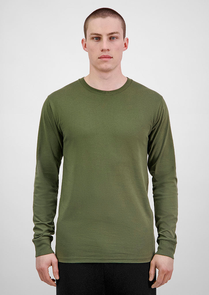 Good Mates Mens Basis Long Sleeve Tee X1002M