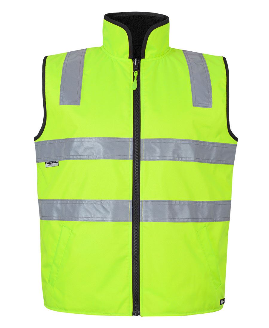 JB's Wear | Hi Vis 4602.1 (D+N) Reversible Vest | 6D4RV