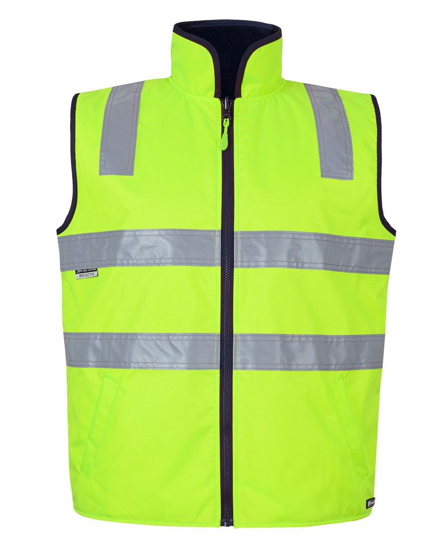 JB's Wear | Hi Vis 4602.1 (D+N) Reversible Vest | 6D4RV