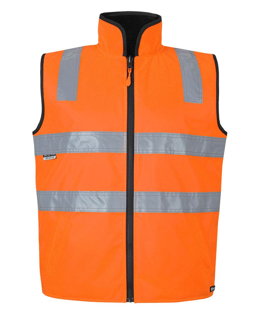 JB's Wear | Hi Vis 4602.1 (D+N) Reversible Vest | 6D4RV