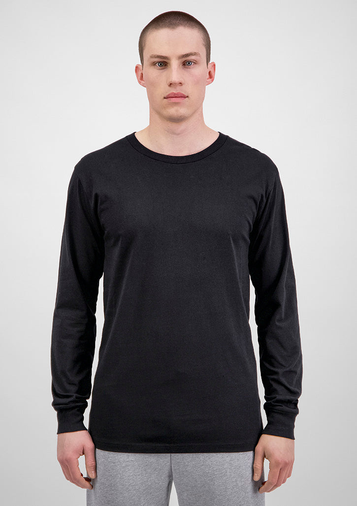 Good Mates Mens Basis Long Sleeve Tee X1002M