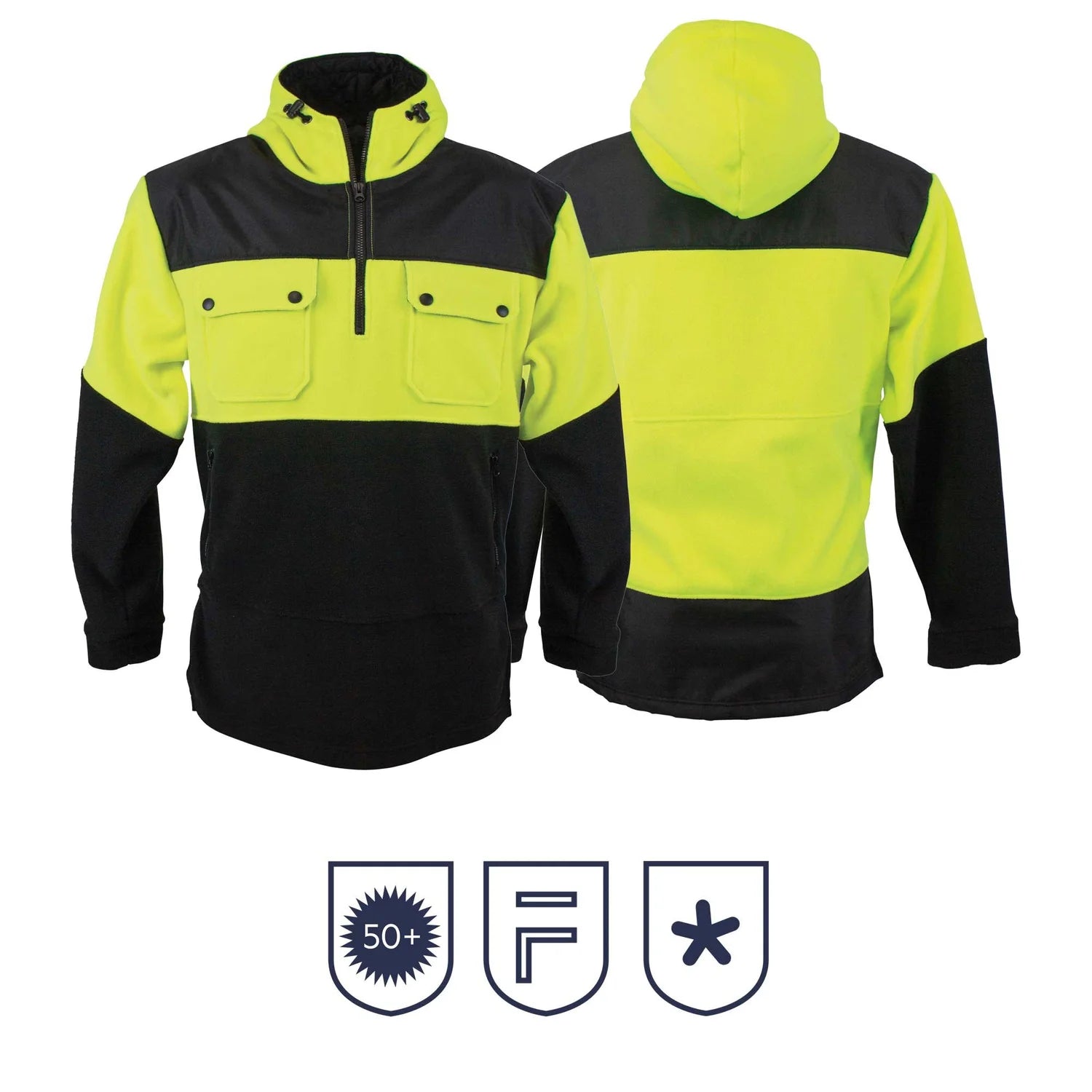 Hi Vis Bush Fleece Jacket