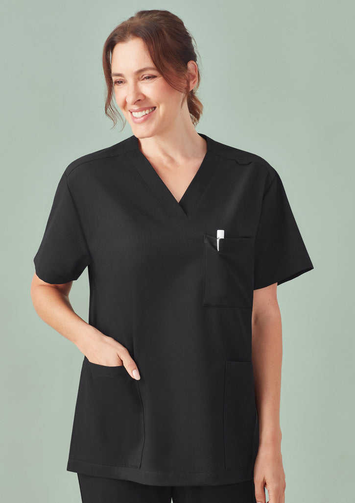 Unisex Pulse V-Neck Scrub Top CU544US