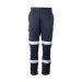 FR Trousers, 240gsm, 11Cal, Navy/Taped
