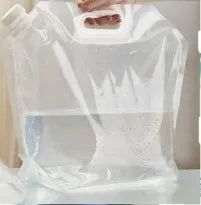 10L Foldable Water Bag/Container blue