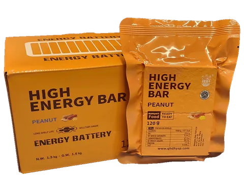High Energy Emergency Food Ration Bars 120g
