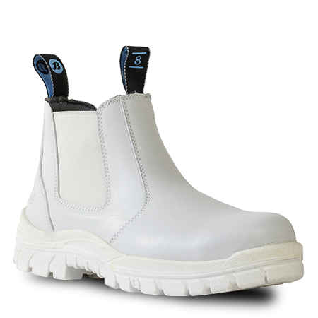 Bata | Hercules Slip On Microfibre White Safety Boot