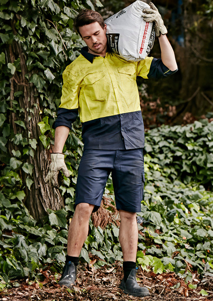 Syzmik| Mens Rugged Cooling Vented Short | ZS505