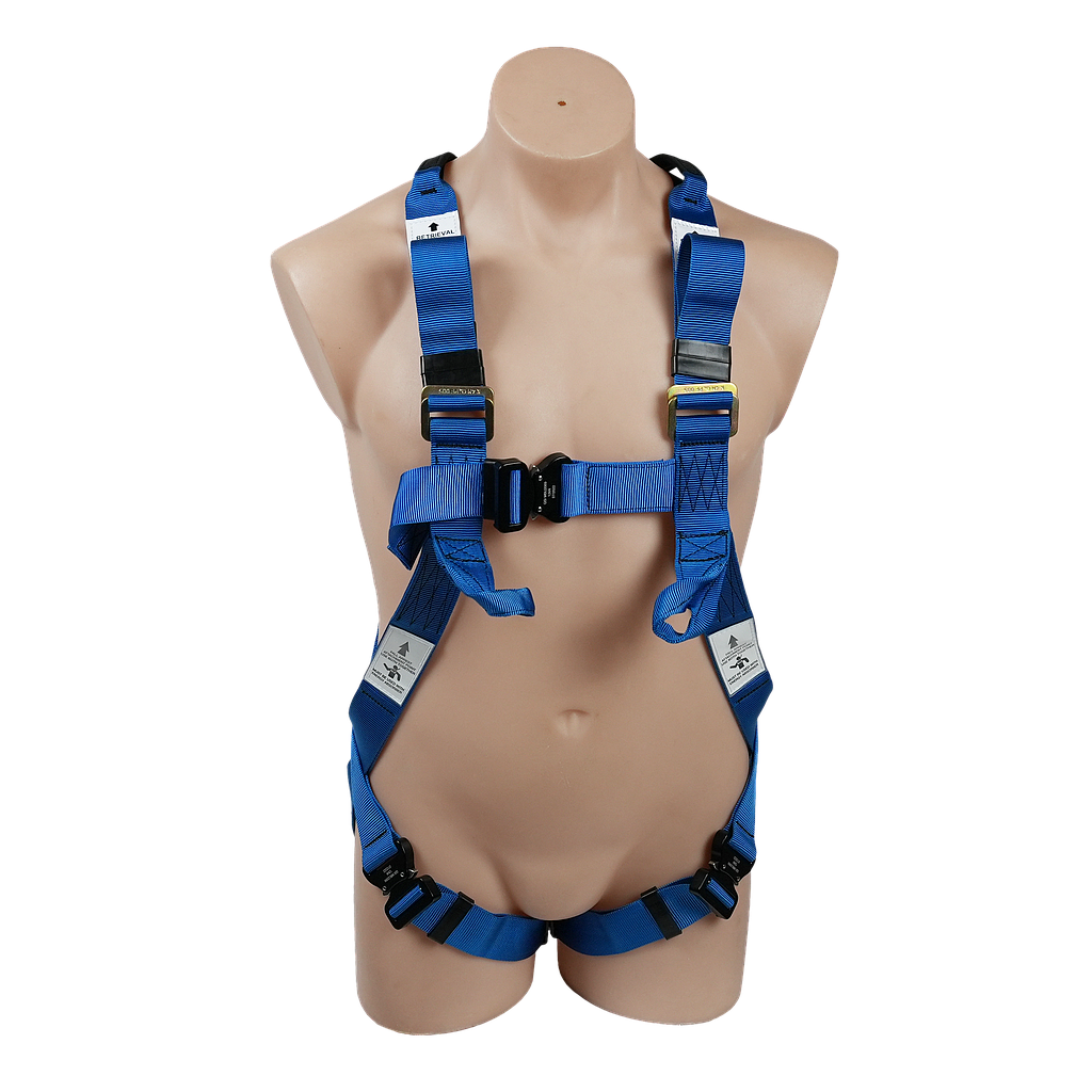 Full Body Harness with Confined Space Loops & Quick Release | SBE3KQR