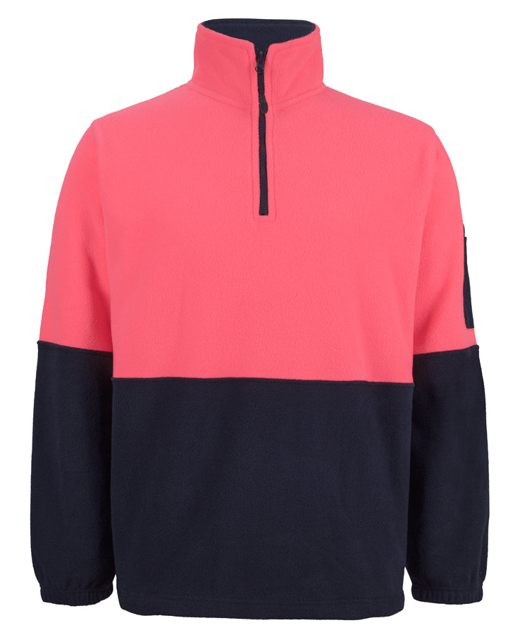 JB's Wear | Hi Vis 1/2 Zip Polar Fleece | 6HVPF