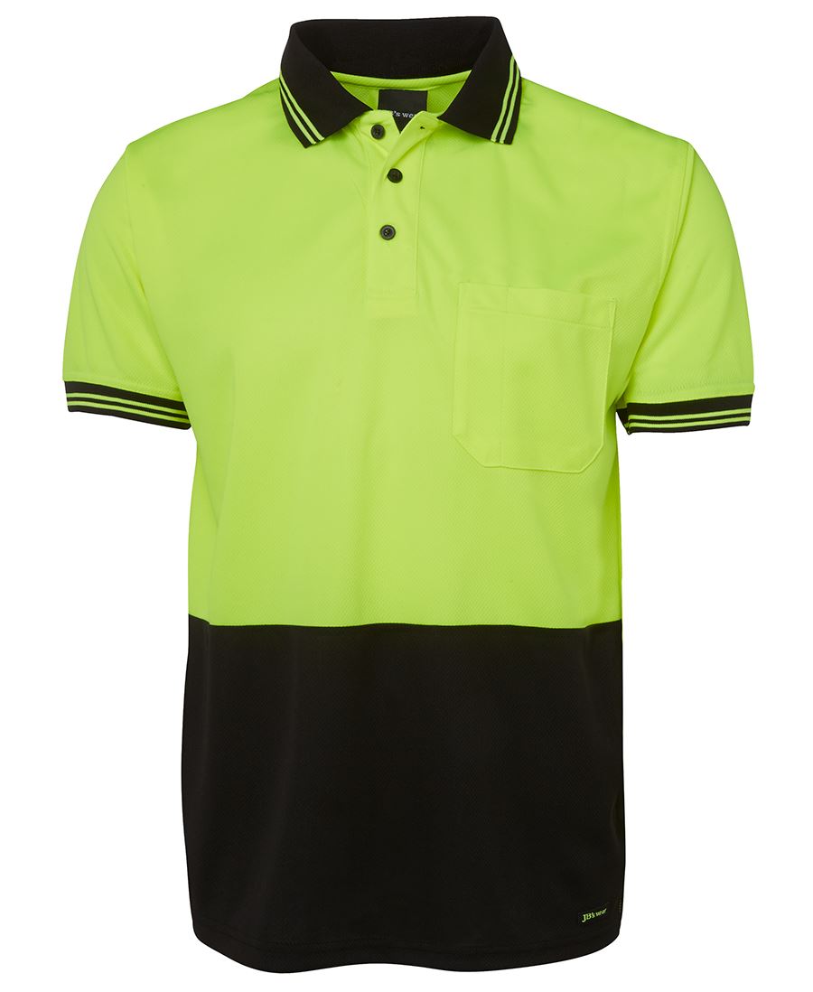JB's Wear | Hi Vis S/S Traditional Polo | 6HVPS