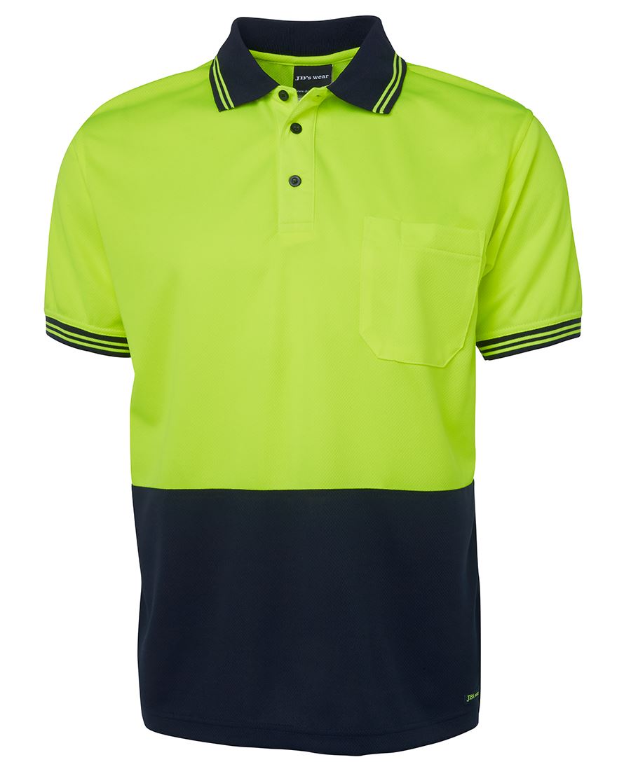 JB's Wear | Hi Vis S/S Traditional Polo | 6HVPS