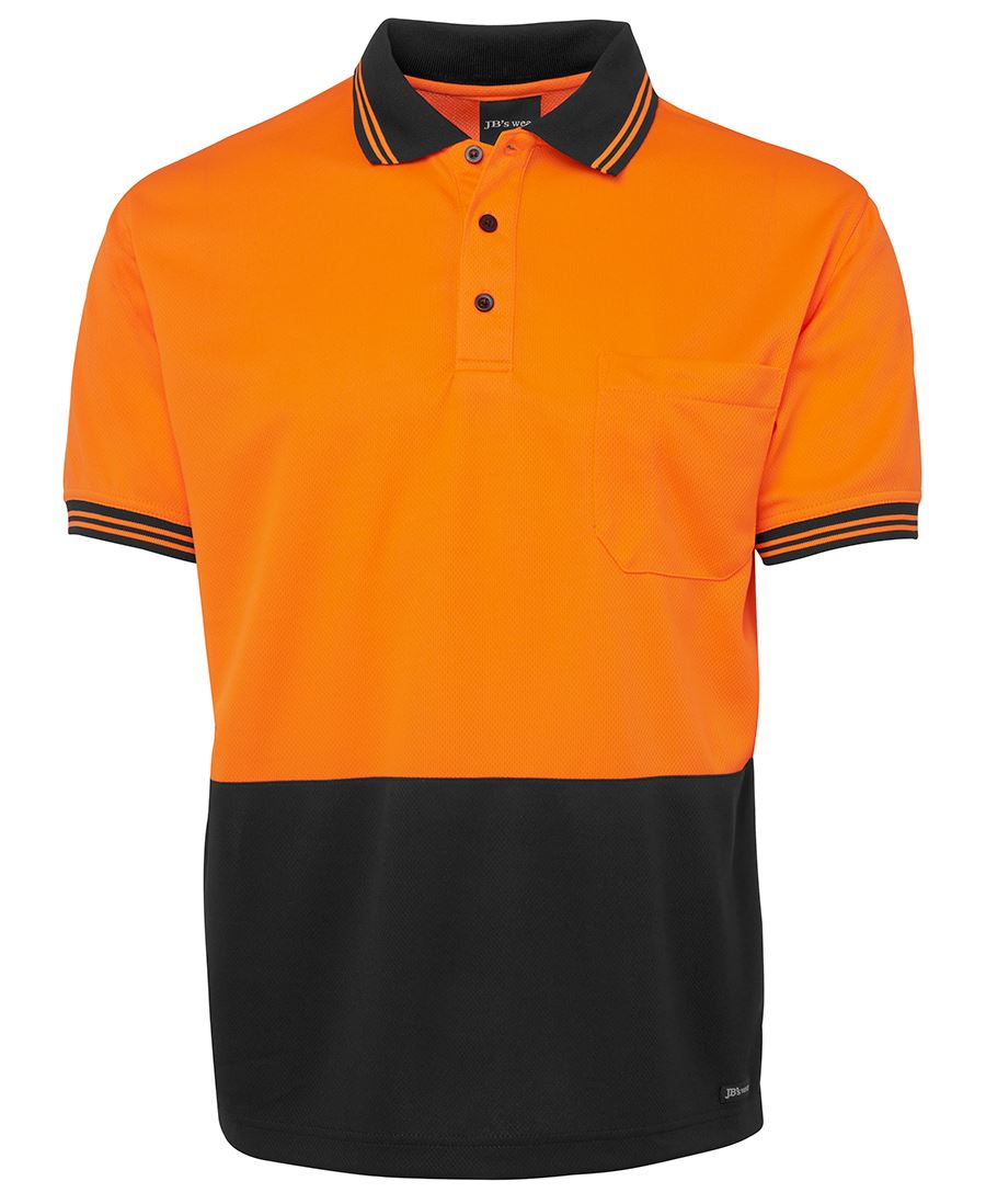 JB's Wear | Hi Vis S/S Traditional Polo | 6HVPS
