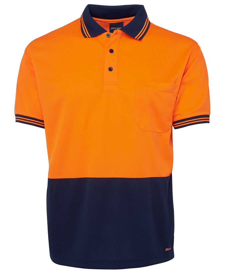 JB's Wear | Hi Vis S/S Traditional Polo | 6HVPS