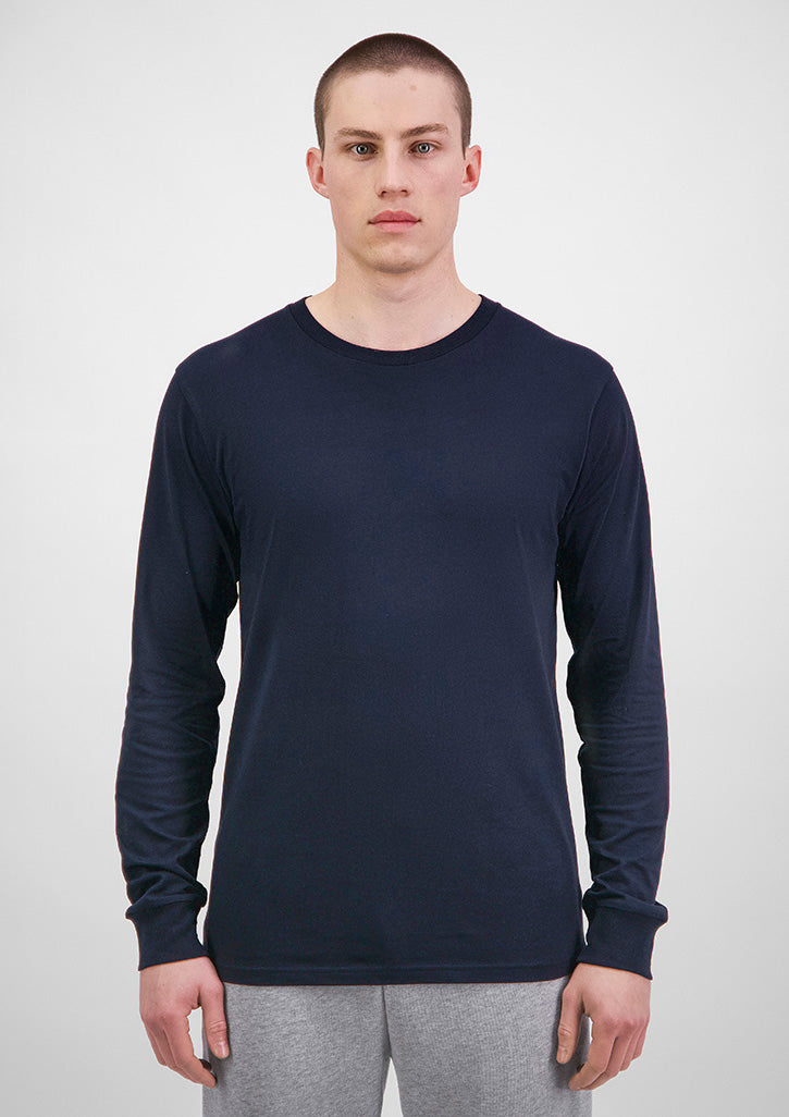Good Mates Mens Basis Long Sleeve Tee X1002M