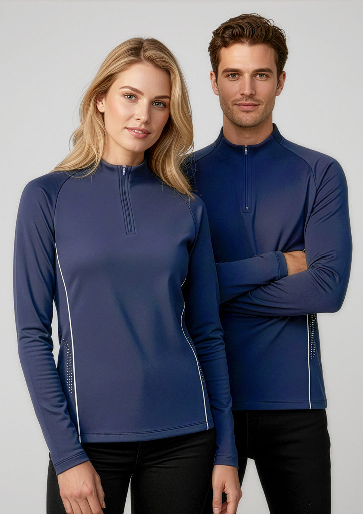 Biz Collection Balance Unisex Mid Layer Top SW225M