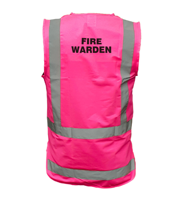 DN H-Back Fire Warden Hi-Vis Vest | AVEST306