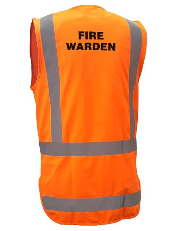 DN H-Back Fire Warden Hi-Vis Vest | AVEST306