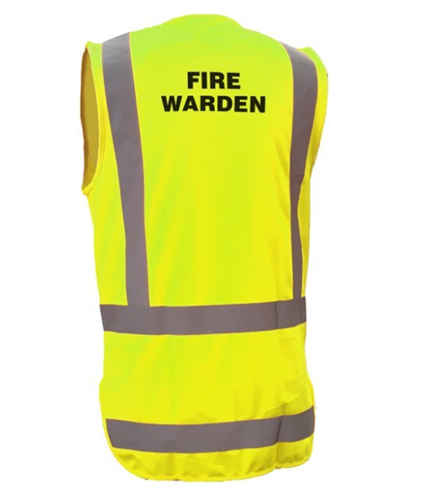 DN H-Back Fire Warden Hi-Vis Vest | AVEST306