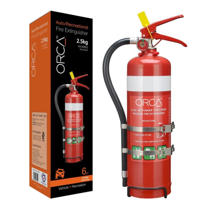 Fire Extinguishers 1kg, 1.5kg, 2.5kg, 4.5kg