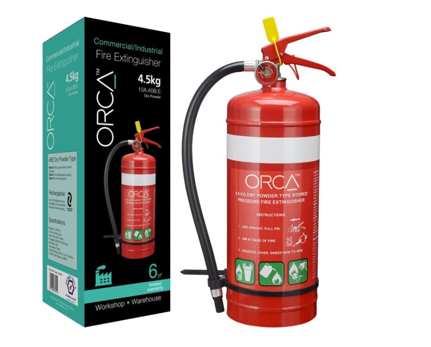 Fire Extinguishers 1kg, 1.5kg, 2.5kg, 4.5kg