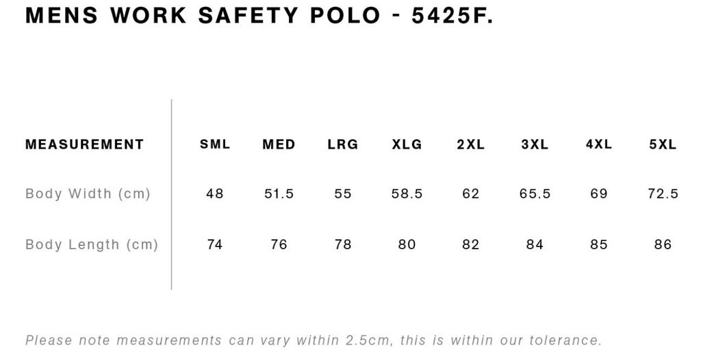 AS Colour | Work Safety Polo 5425F