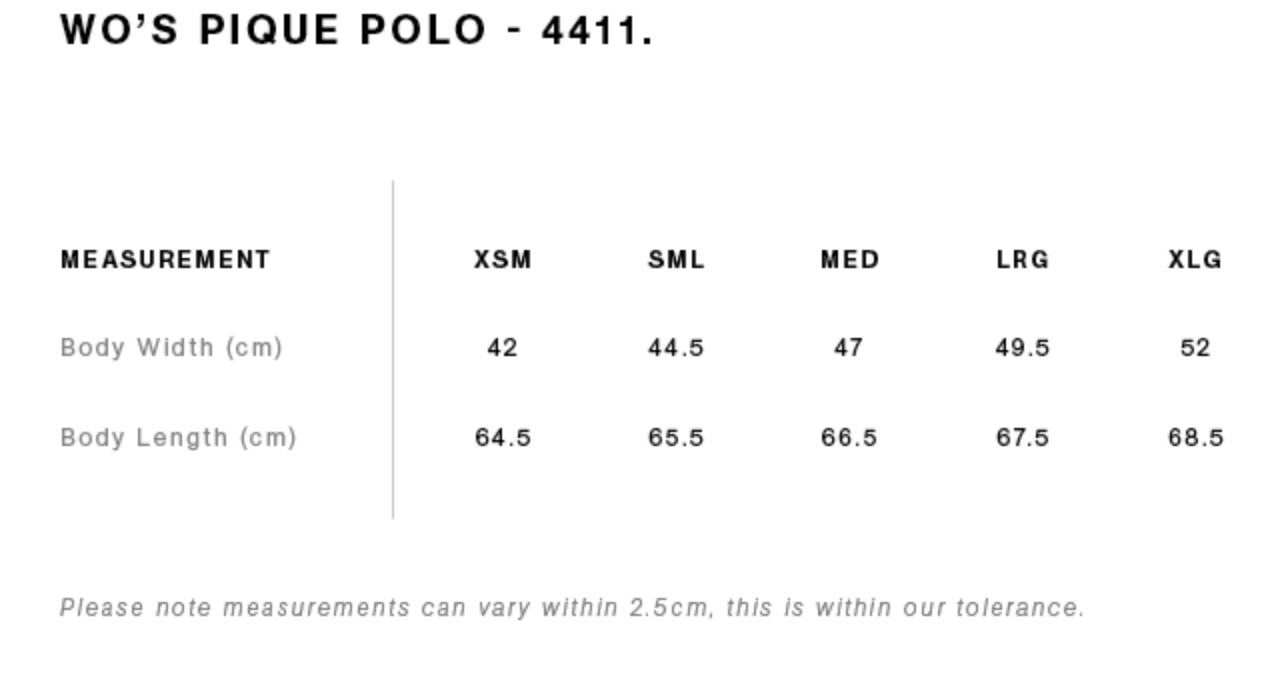 AS Colour | Wo's Pique Polo 4411