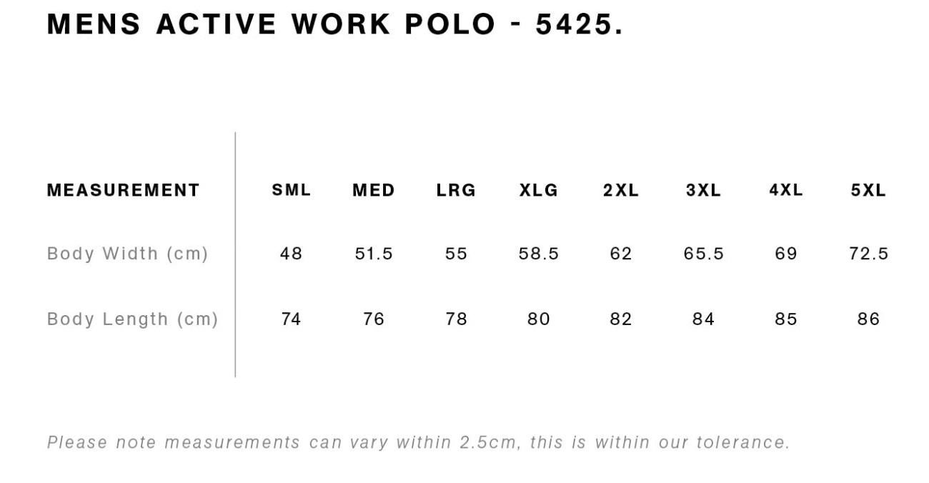 AS Colour | Active Work Polo 5425
