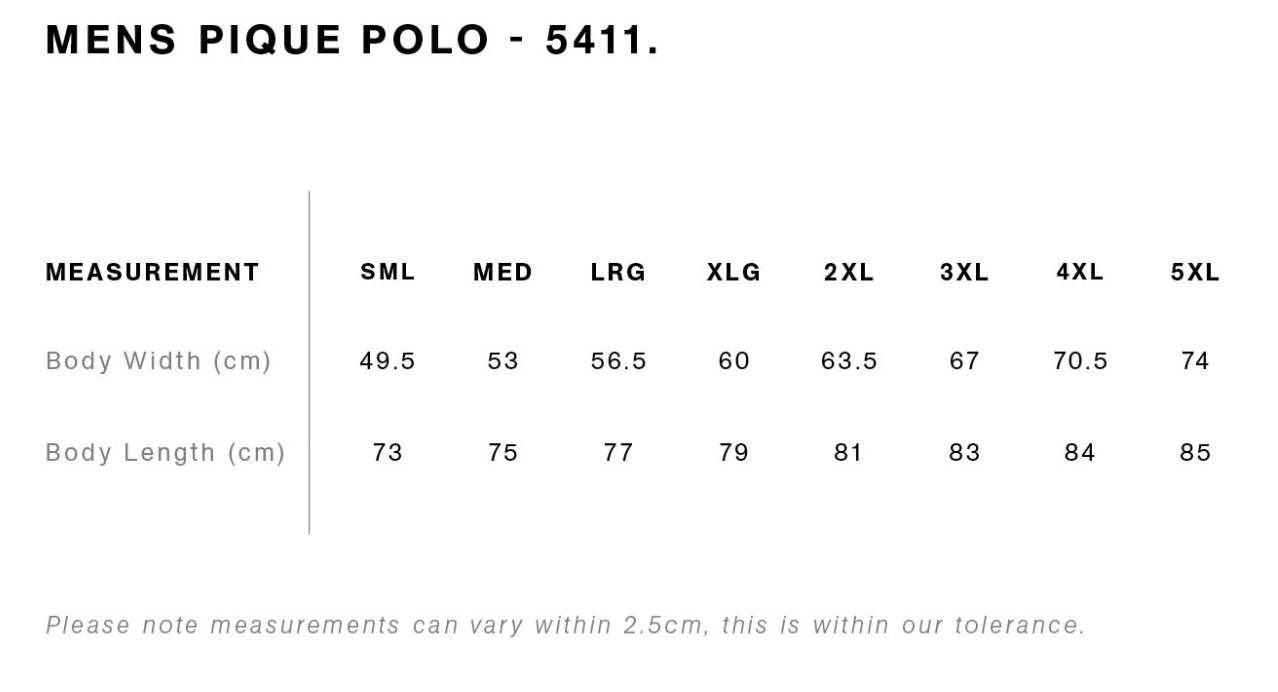 AS Colour Pique Polo 5411