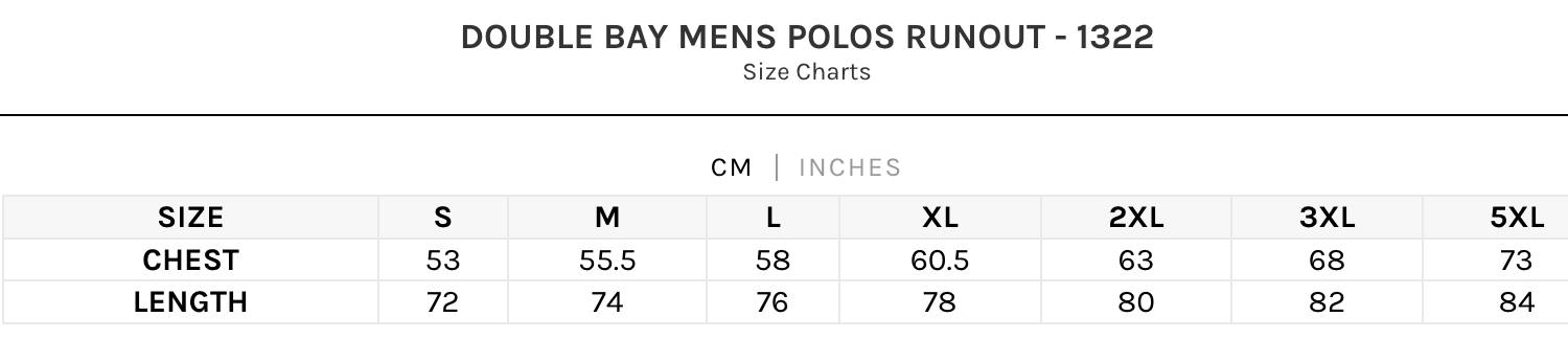 Aussie Pacific Double Bay Mens Polos | 1322