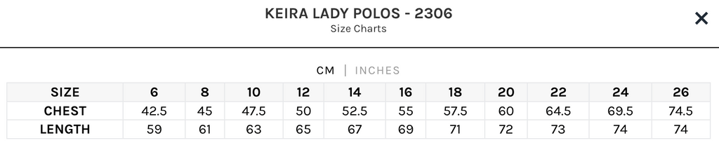 Aussie Pacific | Keira Lady Polos | 2306