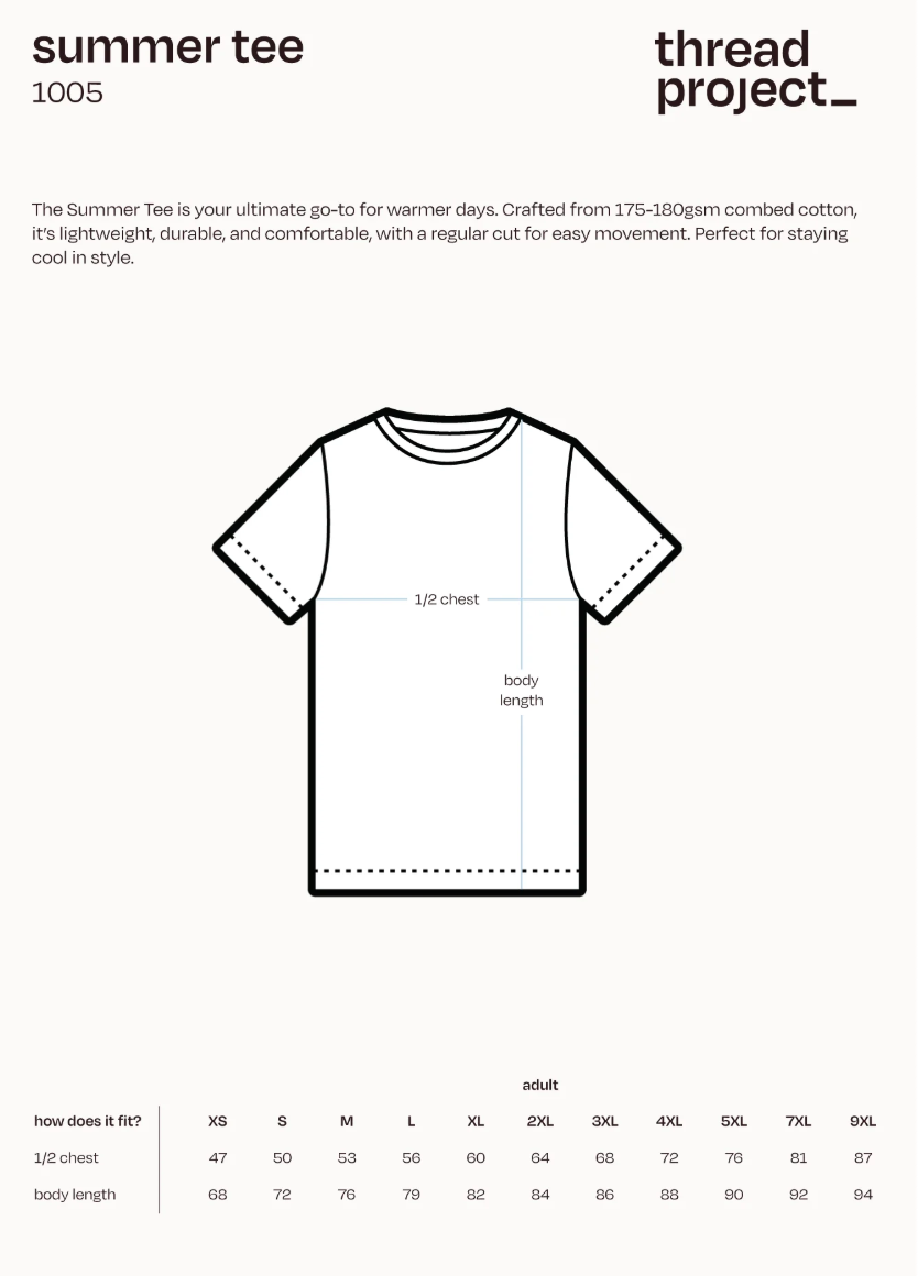 Thread Project | Summer Tee - Black 1005