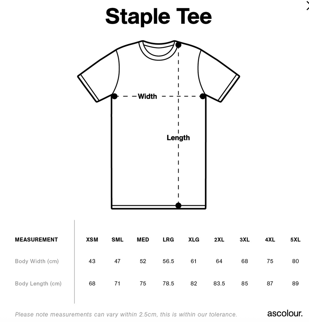 AS Colour | Staple Tee | 5001