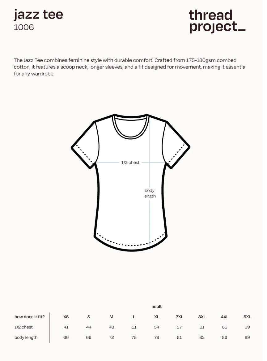 Thread Project | Jazz Tee - Black 1006