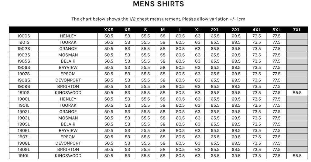 KINGSWOOD MENS SHIRT LONG SLEEVE - 1910L