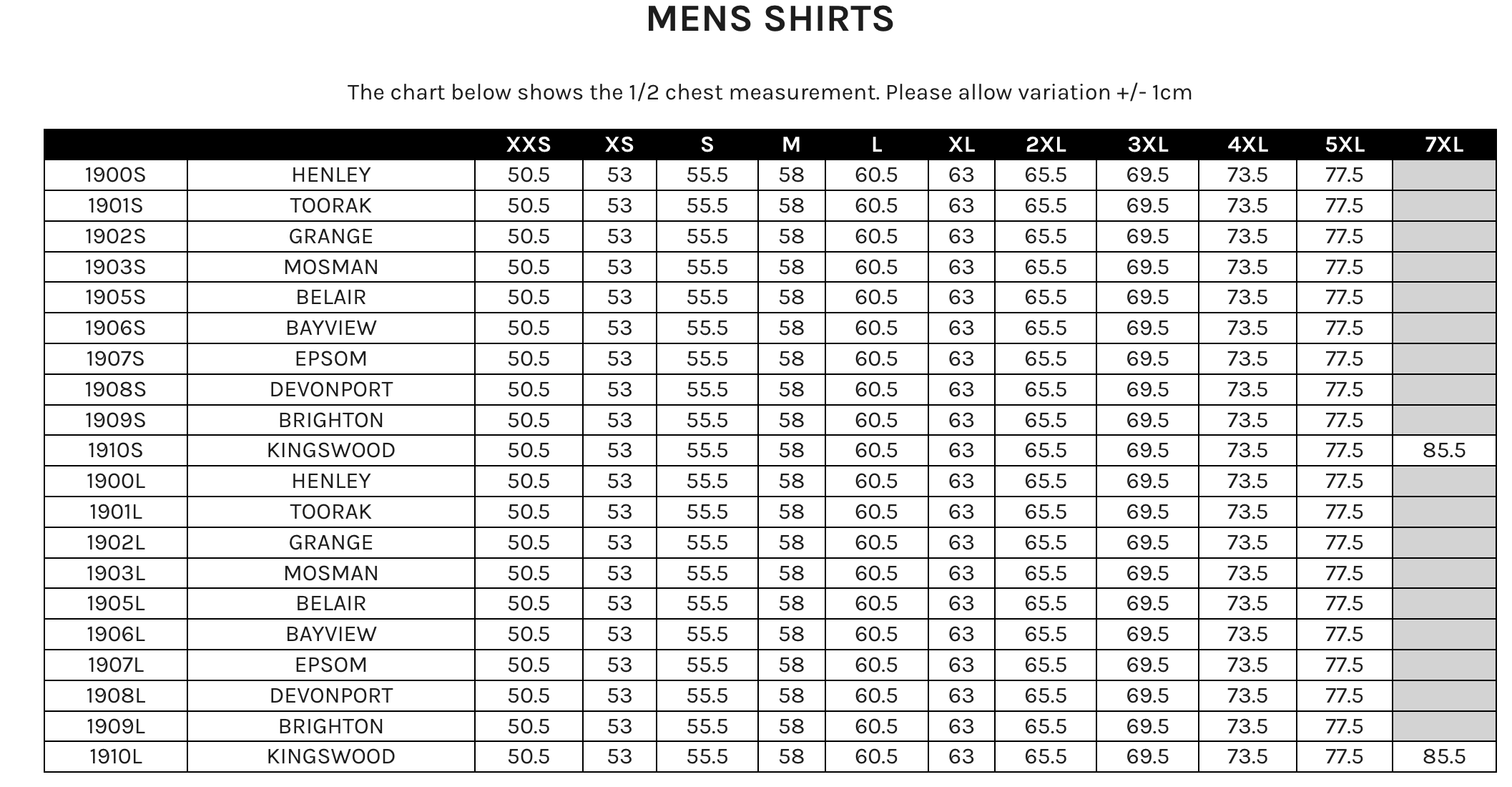KINGSWOOD MENS SHIRT LONG SLEEVE - 1910L