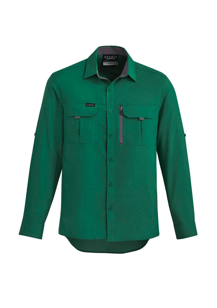 Syzmik | Mens Outdoor Long Sleeve Shirt | ZW460