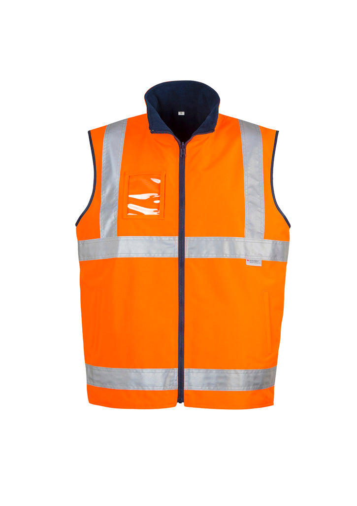 Syzmik | Mens Hi Vis Lightweight Waterproof Vest | ZV358