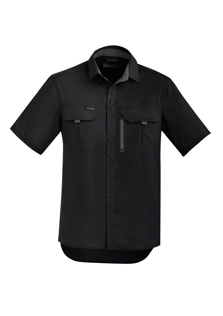 Syzmik | Mens Outdoor Short Sleeve Shirt | ZW465