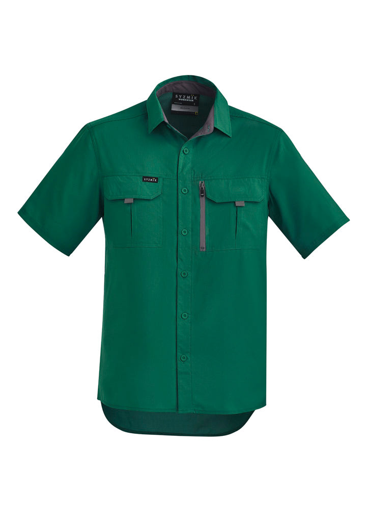 Syzmik | Mens Outdoor Short Sleeve Shirt | ZW465