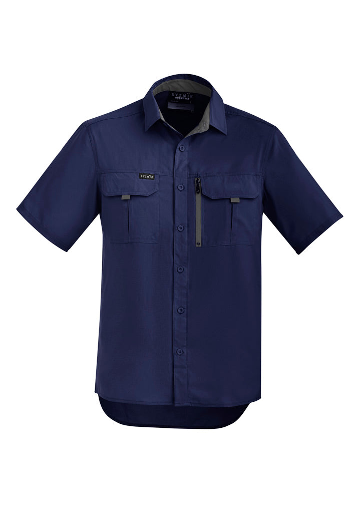 Syzmik | Mens Outdoor Short Sleeve Shirt | ZW465