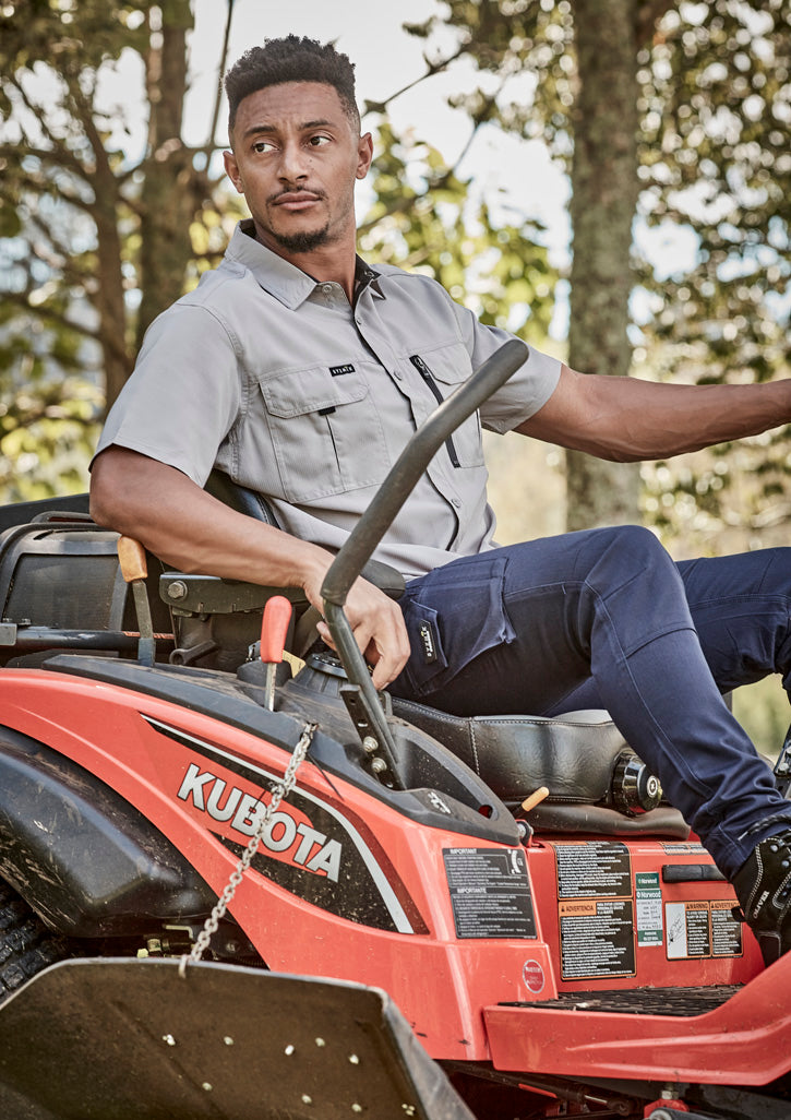 Syzmik | Mens Outdoor Short Sleeve Shirt | ZW465