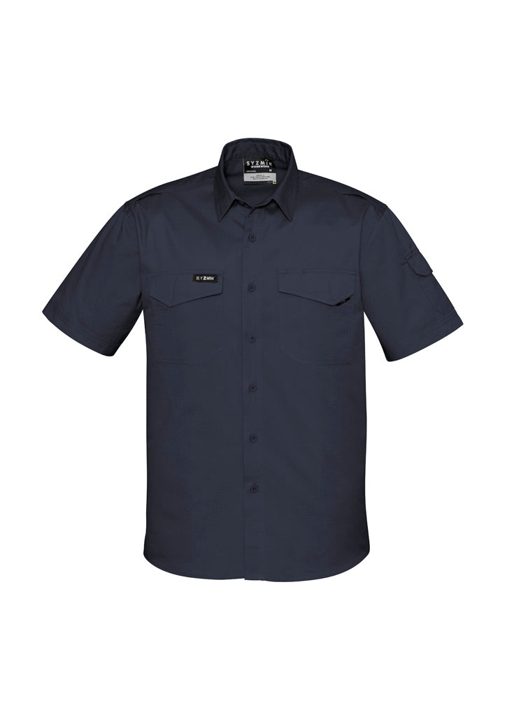Syzmik | Mens Rugged Cooling Short Sleeve Shirt | ZW405