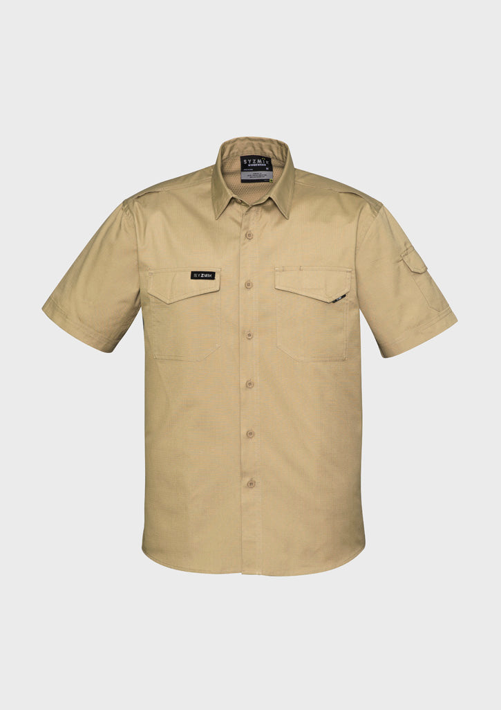 Syzmik | Mens Rugged Cooling Short Sleeve Shirt | ZW405